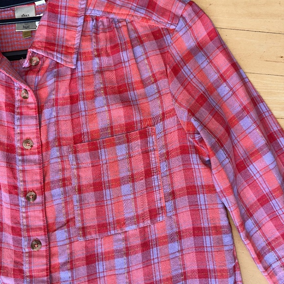 Seen Worn Kept Romy Plaid shirt, 2, N - Picture 2 of 4